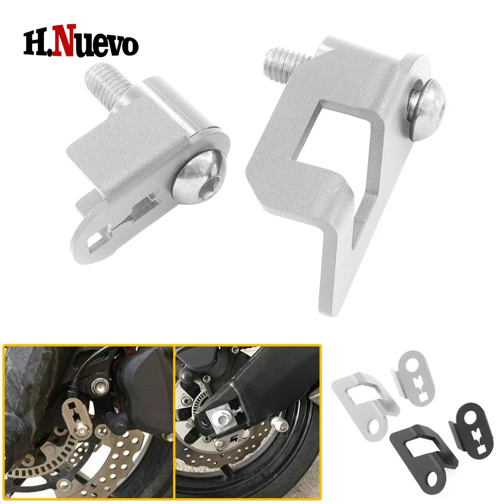 

For Kawasaki Vulcan VN650 S VERSYS650 Front and Rear ABS Sensor Guard Cover Motorcycle aluminum protective accessories