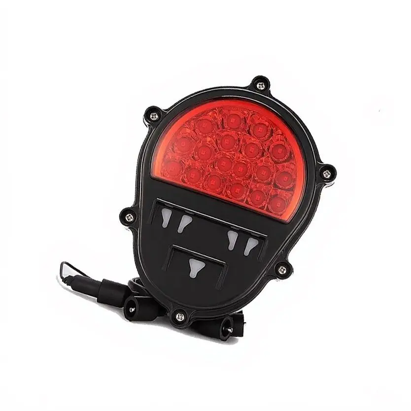 LED Red Yellow Brake Stop Light Rear for Hummer H1 For Humvee For M35 M998 12V 24V Signal Lamp with 5-Wire Replaces 12422958