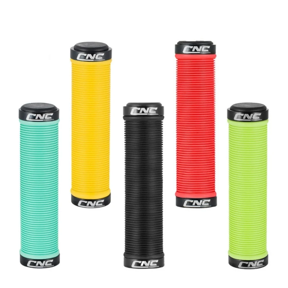 AliExpress SUNTNUR Professional Yellow Cycling Grips Vibration Damping & Sweat-Resistant Design for MTB/BMX/Folding Bike