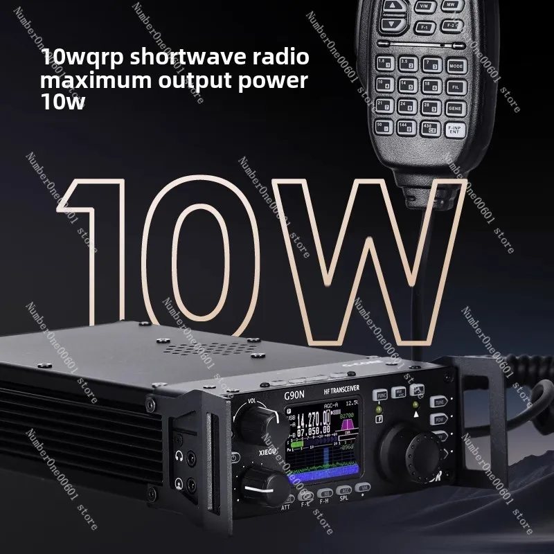 G90N SDR Portable Backpack 10W Shortwave Radio with Built-in Antenna and Detachable Panel Compatible with G90S view 3