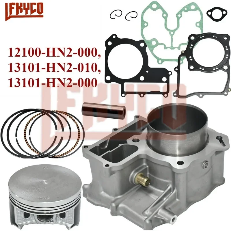 

498cc 92mm Motorcycle Cylinder Piston Gasket Kit Motor for Honda Foreman Rubicon 500 EPS GPScape TRX500FA TRX500FPA 2001-2014