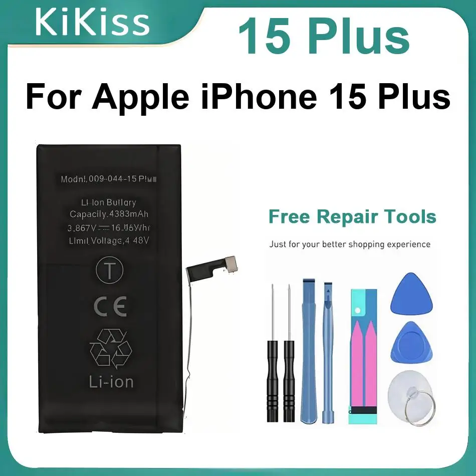 

15 Plus Batteries For Apple Iphone 3279Mah Powerful Mobile Phone Battery