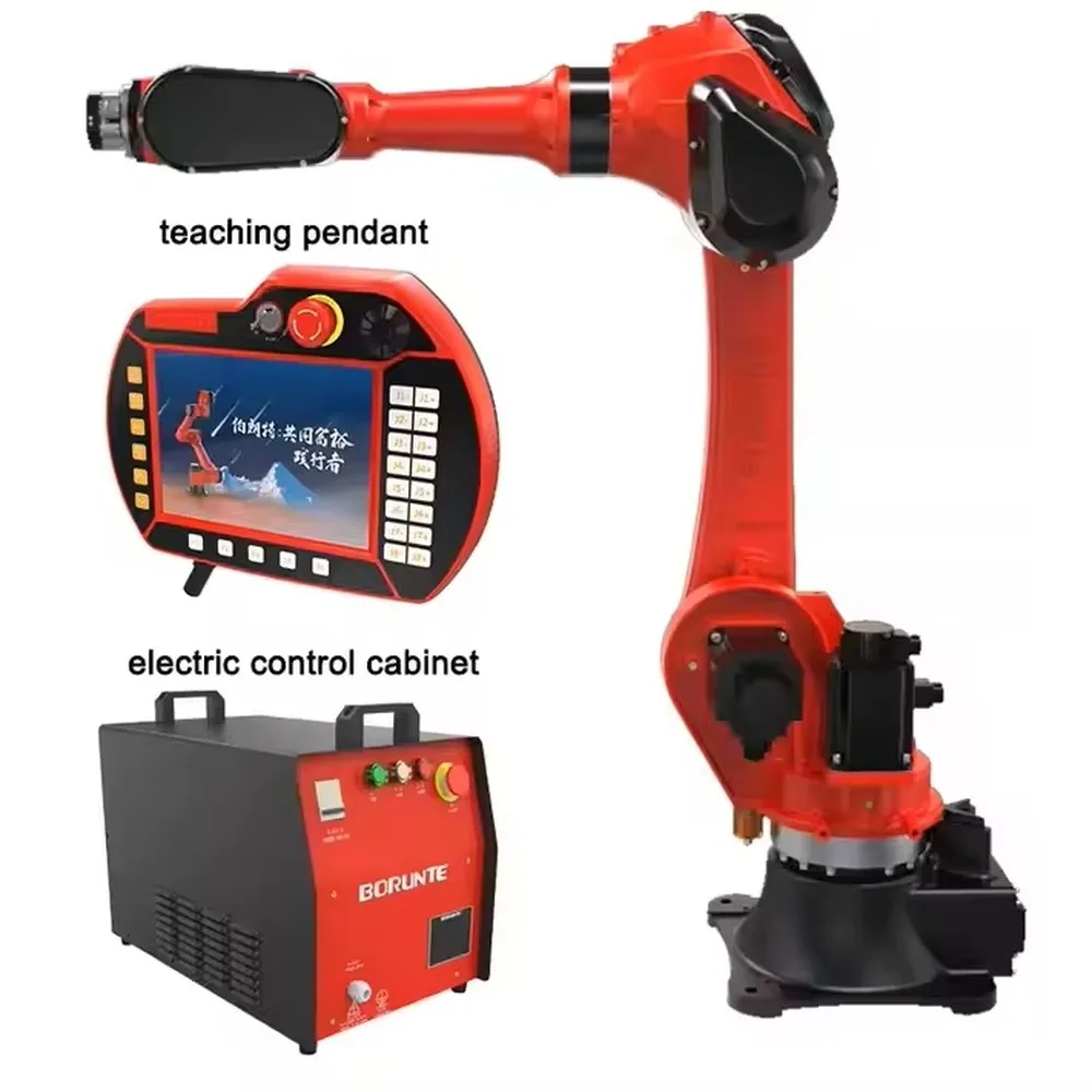 Industrial 6 Axis Articulated Robot Arm 1800mm Reach 20kg Load for Polishing Pressure Casting Automation