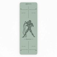 Aquarius TPE yoga mat non-slip, environmentally friendly fitness mat, professional exercise mat, home Pilates