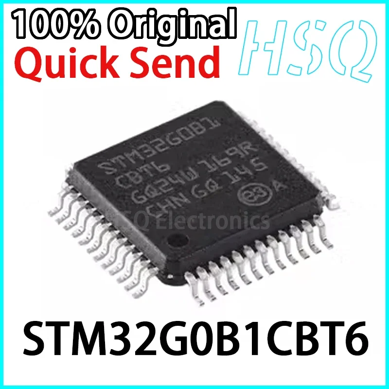 1PCS Original STM32G0B1CBT6 STM32G0B1 LQFP-48 M0+32 Bit Microcontroller MCU