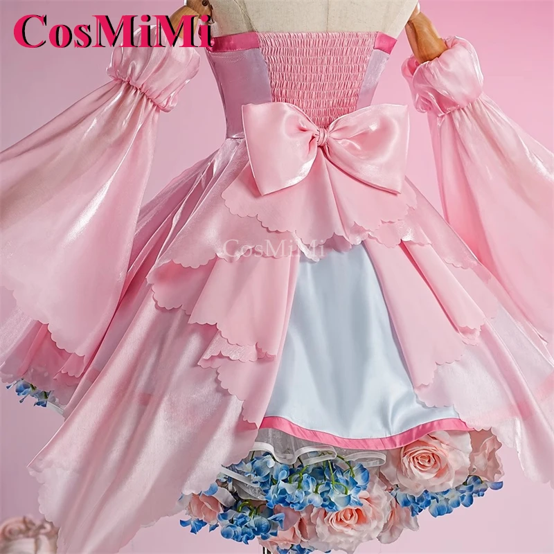 CosMiMi аниме Cardcaptor Sakura Kinomoto Sakura костюмы для косплея цветы фея прозрачная карта платье карнавальная одежда для ролевых игр новая