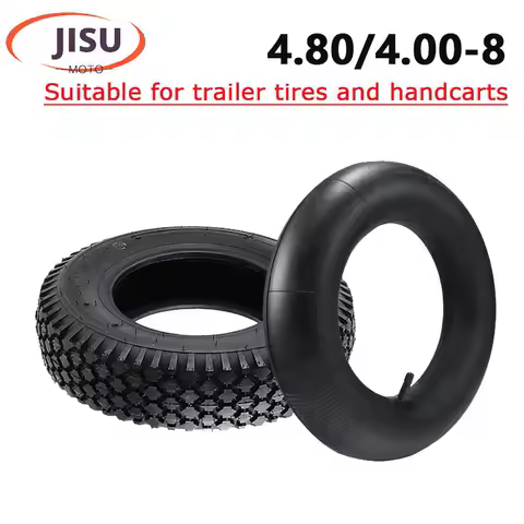 Thickened vacuum tire 4.80/4.00-8 inner tube 4.00-8 suitable for handcart unicycle micro tiller tire accessories