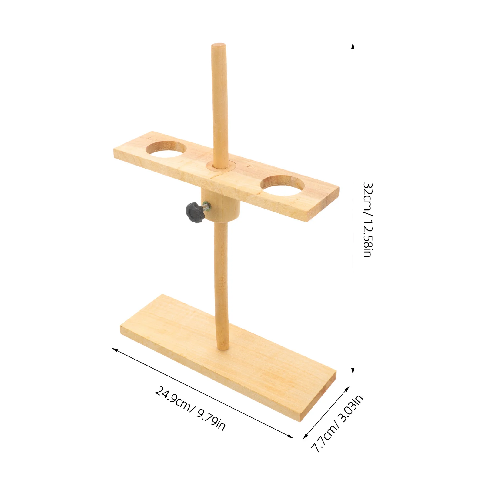 Image 4: Support d'entonnoir, Support à outils, accessoires de laboratoire, Support Beige pour hauteur réglable