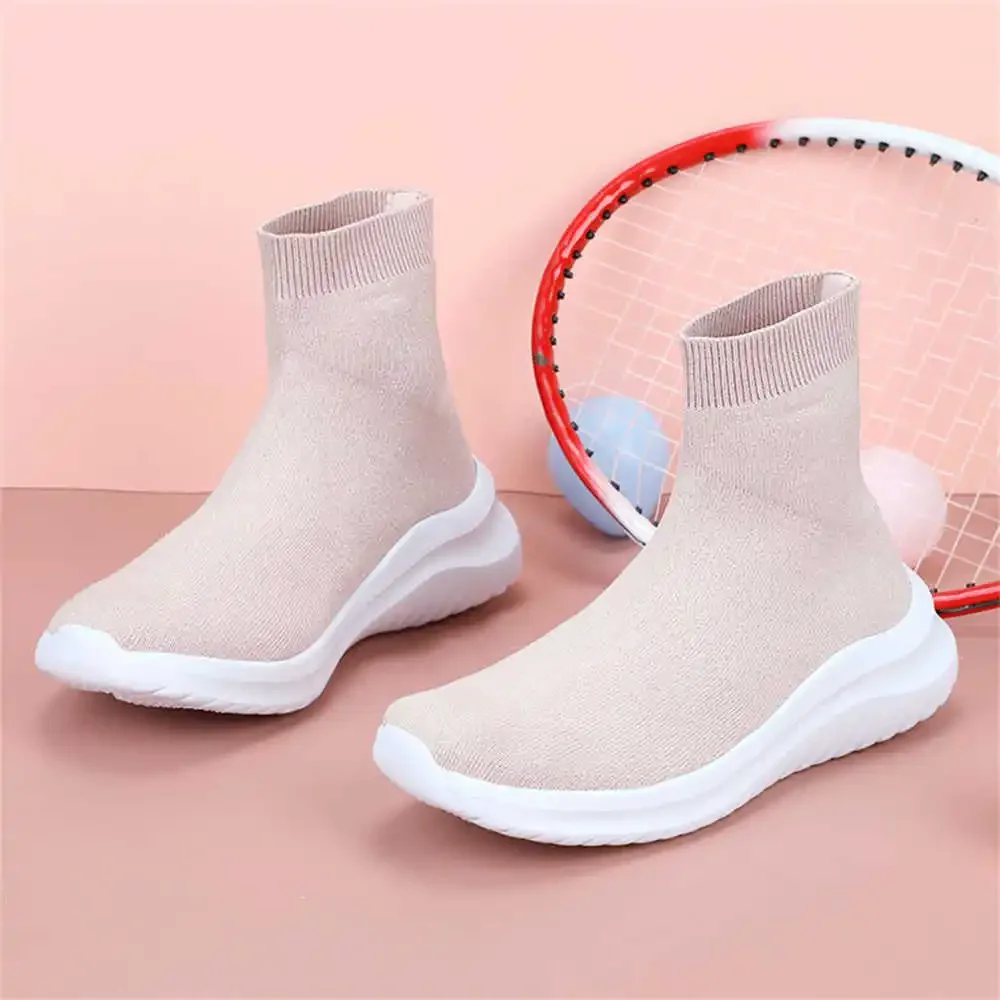 Round Foot Spring-autumn Blue Shoes Ladies Vulcanize Sneakers For Women Luxury Children\'s Autumn Boots Sports Stylish