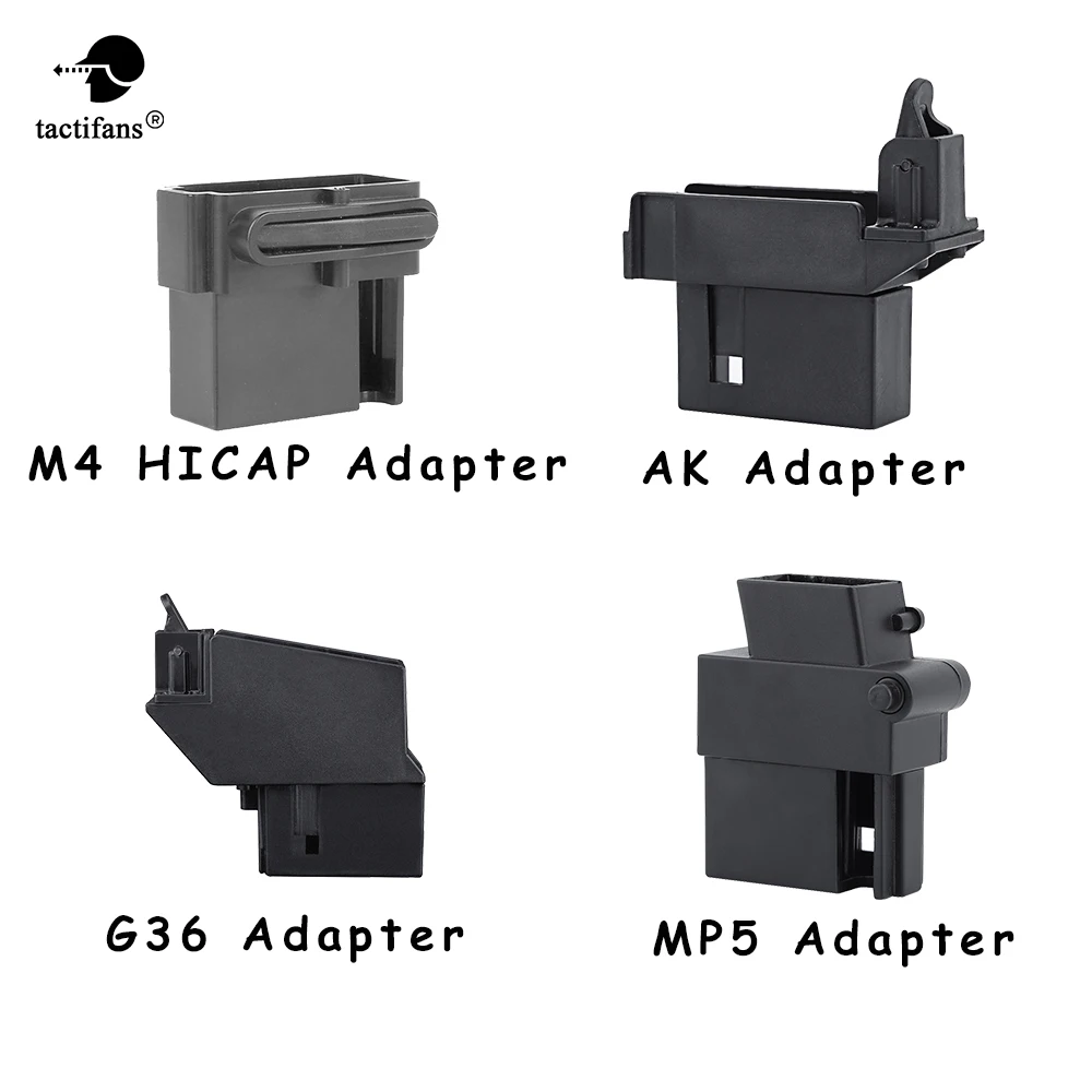 Cargador Mid-Cap Airsoft de alta capacidad para M4 AK G36 MP5