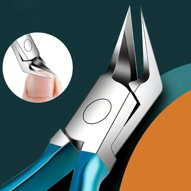 1Pcs Toenail Clippers For Thick Ingrown Nails Wide Opening Non-Slip Long Handle Toenail Cutter Trimmer