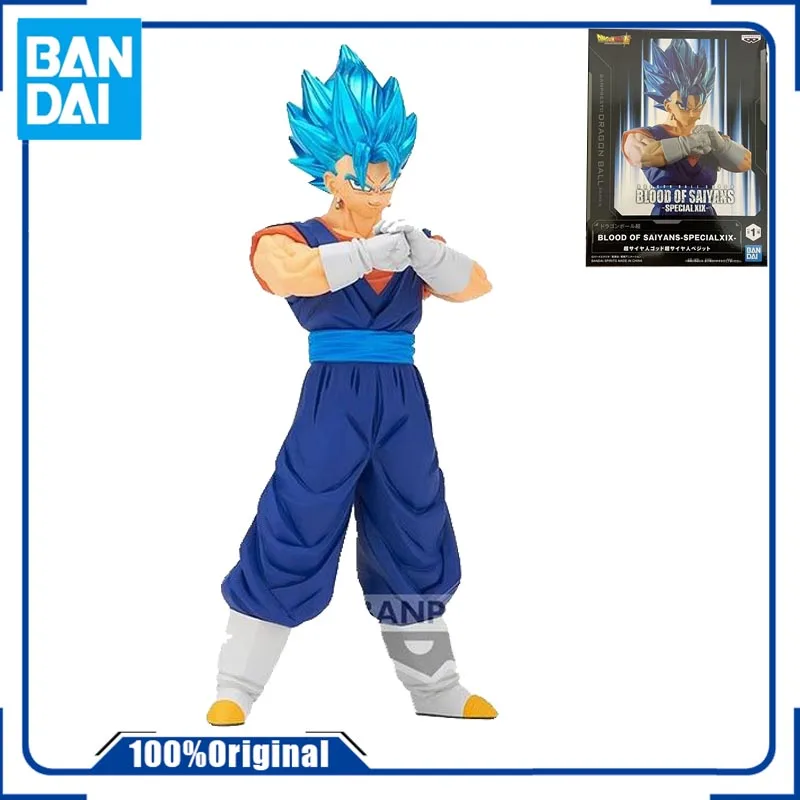 Original Banpresto Dragon Ball Z BLOOD OF SAIYANS SPECIAL XIX The super Seya god Begit Anime ACTION FIGURE MODEL KIT TOY GIFTS