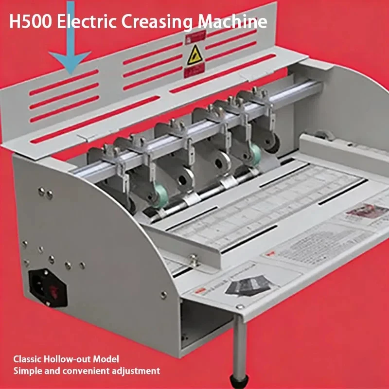 /V Creaser Scorer Paper Cutter Peorating Speed-adjustle Creasing hine