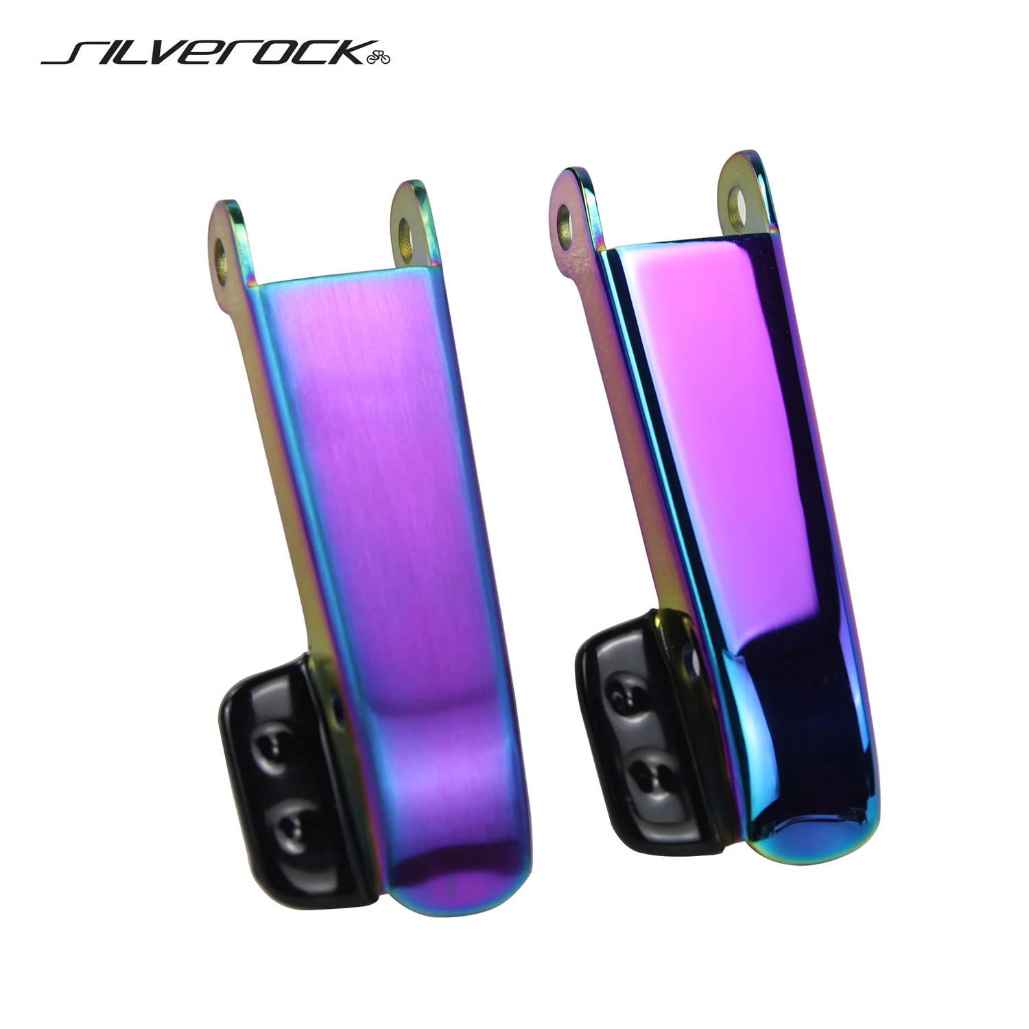 

SILVEROCK Colorful Clamp Hinge Lever Handle Stainless Steel 304 for P8 Folding Bike Frame