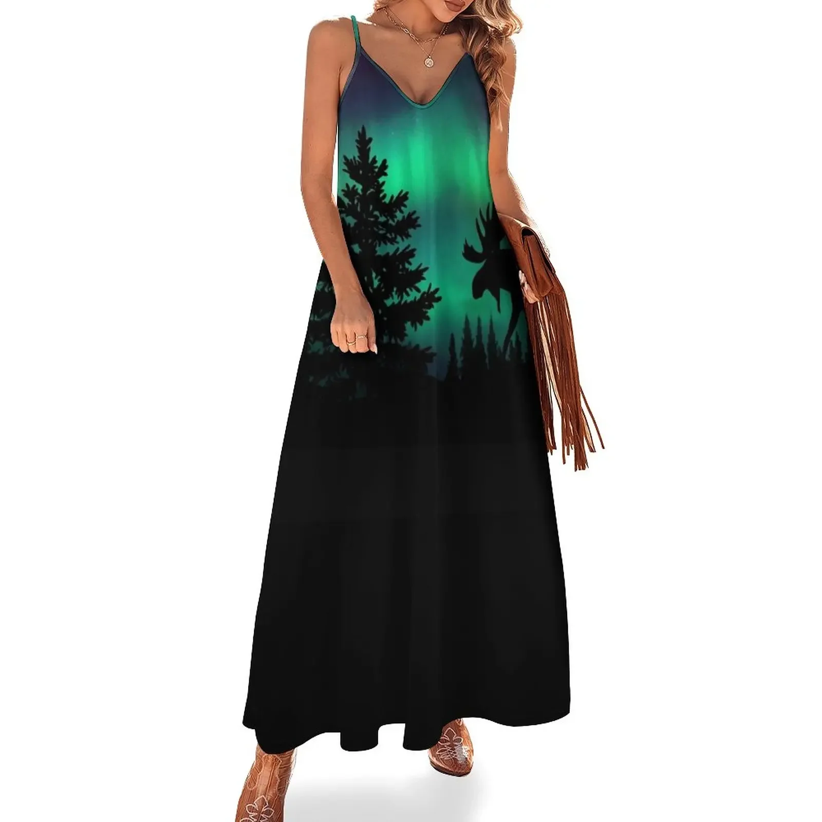 

Moose Sleeveless Dress Women dresses summer Summer women's clothing luxury evening dresses for women 2025 Dress