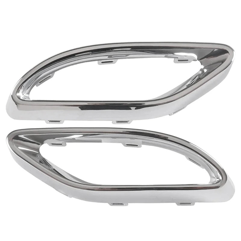 

Left&Right Rear Exhaust Pipe Trim Bezel Tailpipe Cover Trim For Mercedes Benz W177 W238 E W205 A2058852221 A2058852321