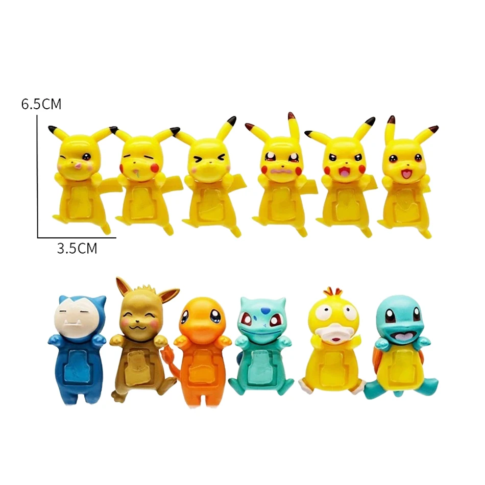 Envoyer aléatoire pour Mofusand Hippers décoratifs Mini figurines d'anime ornements poupées Fans enfants cadeaux d'anniversaire de noël