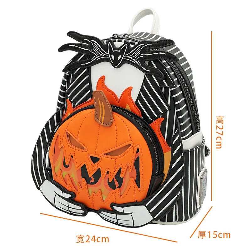 

【low price】loungefly animated movie bag for men and women creative leisure bags export backpacks for girl gift Halloween Christm