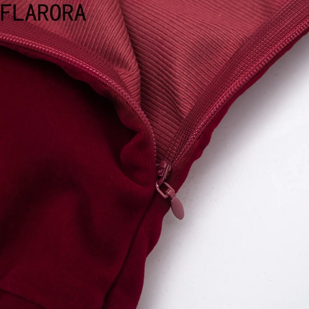 FLARORA Elegant Chic Velvet Mini Dresses Women Basic Solid Color Strapless Ribbon Irregular Dresses Sexy Fashion Party Clubwear