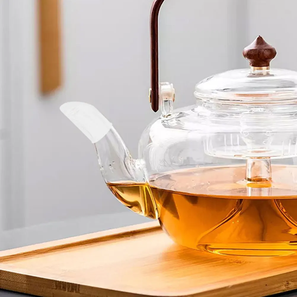 

4Pcs Tea Pot Silicone Spout Sleeves and Lid Covers Heat Impact Resistant Protective Teapot Accessories Teapot Spout Cover