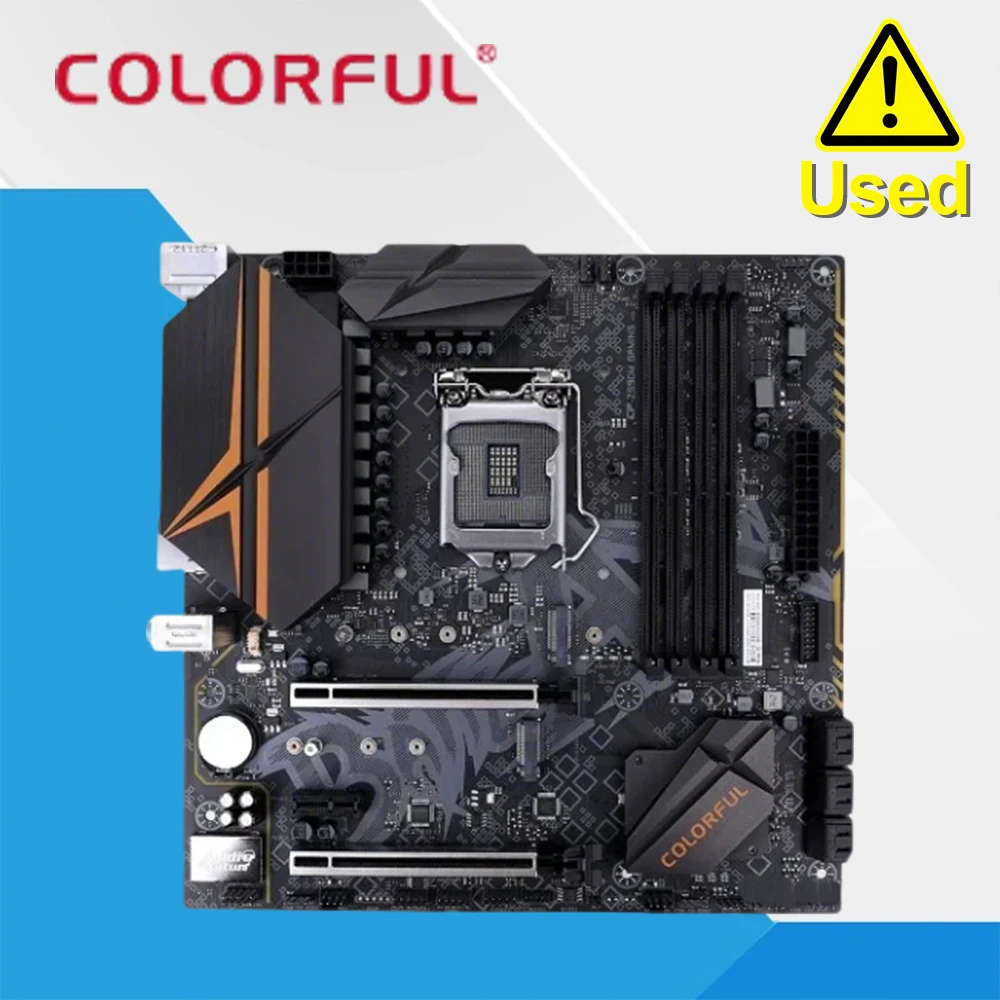 COLORFUL BATTLE-AX Z590M GAMING V20 Socket  ATX 1×DisplayPort 1×HDMI DDR4