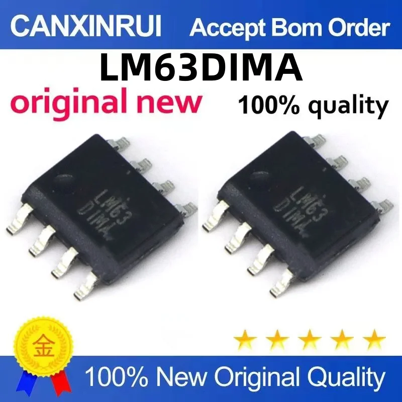 

（10 pieces）LM63DIMA LM63D LM63 SOP-8 Power Management IC