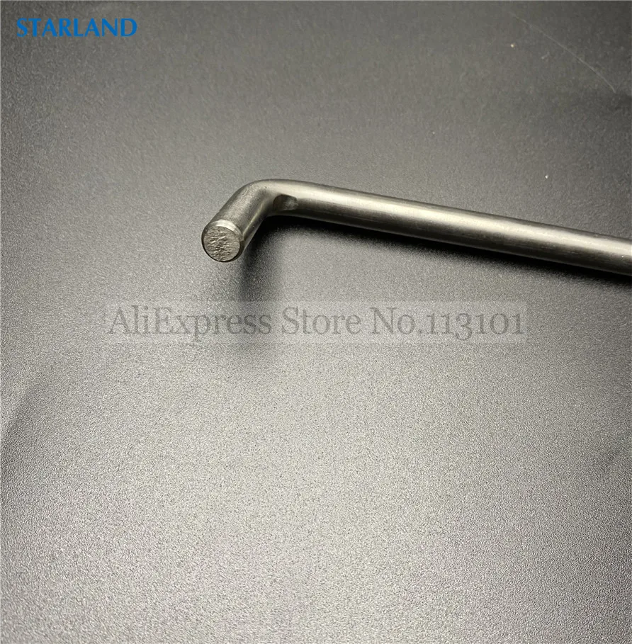 مكبس براغي من الفولاذ المقاوم للصدأ ، عمود تثبيت ، آلة صنع الآيس كريم ، ماكينات تقديم لينة ، قطع غيار بديلة ، طول ؛ ، YKF ، 1