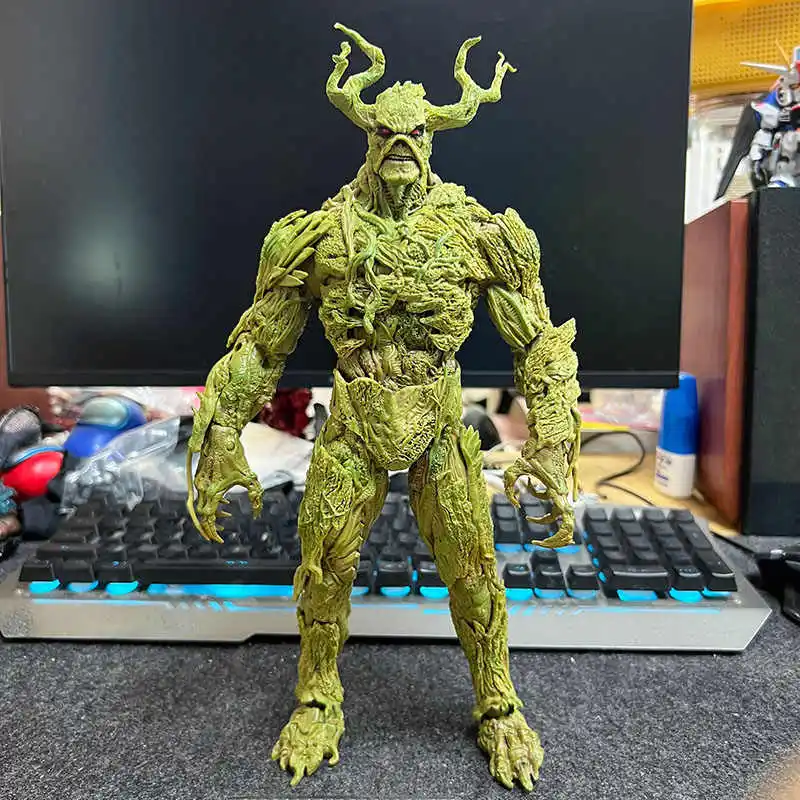 30cm Original Mcfarlane Anime Figure Dc Mutiverse Swamp Thing Rebirth Action Figures Model Dolls Swamp Thing Decor Toys Boy Gift