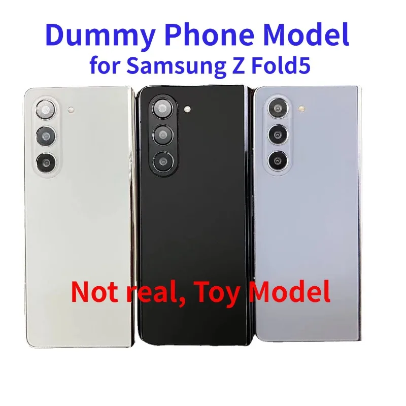 

For Samsung Z Fodd5 5G Dummy Phone Model 1:1 Original Fake Phone Model Z Fold 5 5G Display Black Screen Not Working Not Real