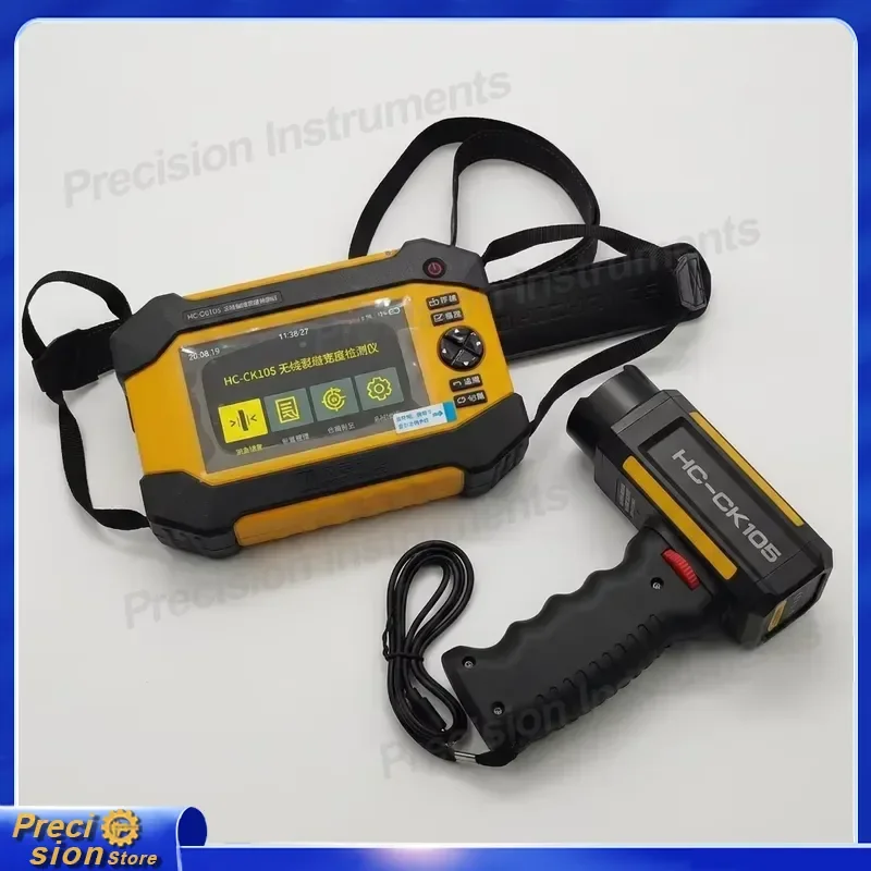 For Wireless Crack Width Gauge Digital Concrete Fracture Detector Portable Building Inspection Tool Auto Car Repair