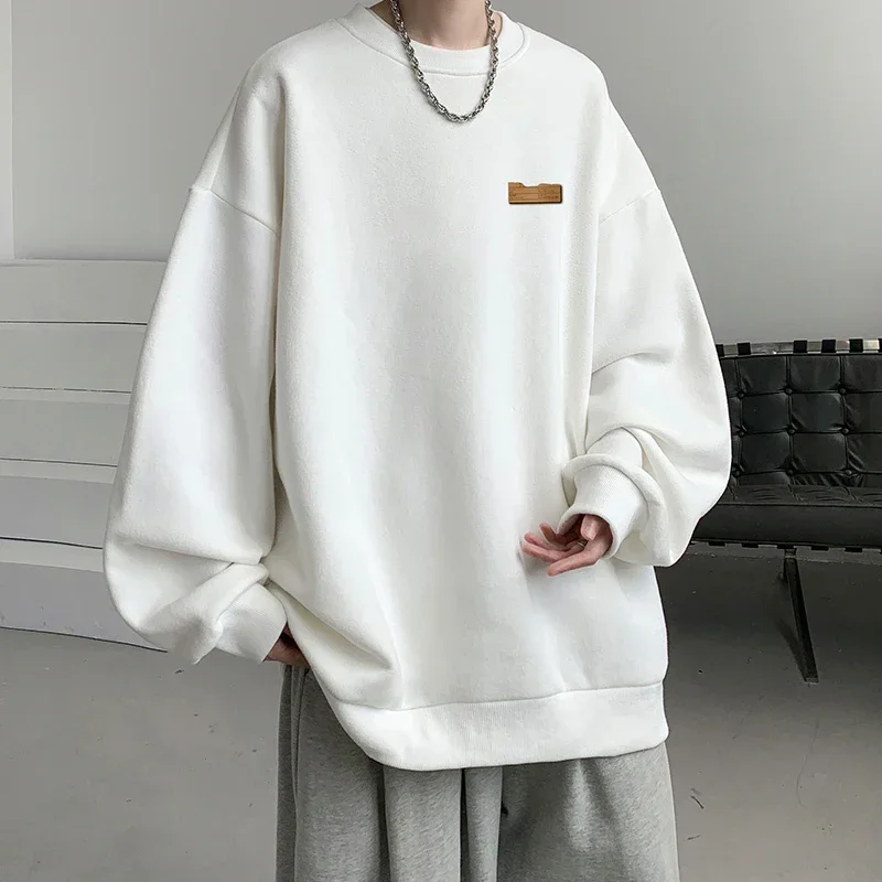 Men's Oversized Hoodie Autumn Fashion Print Off White Hoodies Oversize for Men 5XL Unisex Casual Wear Male Sweatshirt