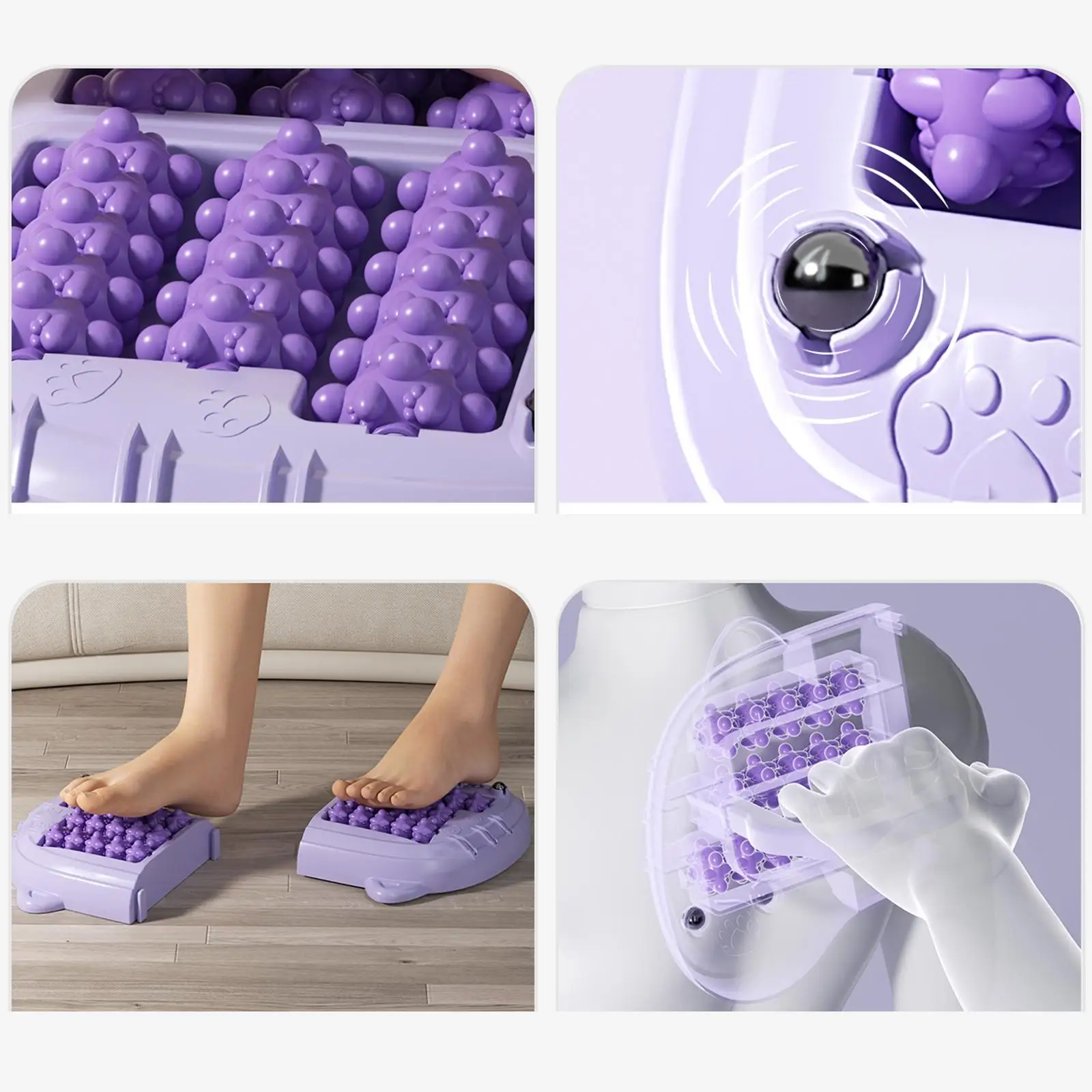 

Foot Roller High Density Muscle Massager Sturdy Roller for Deep Tissue Massage and Fitness Yoga