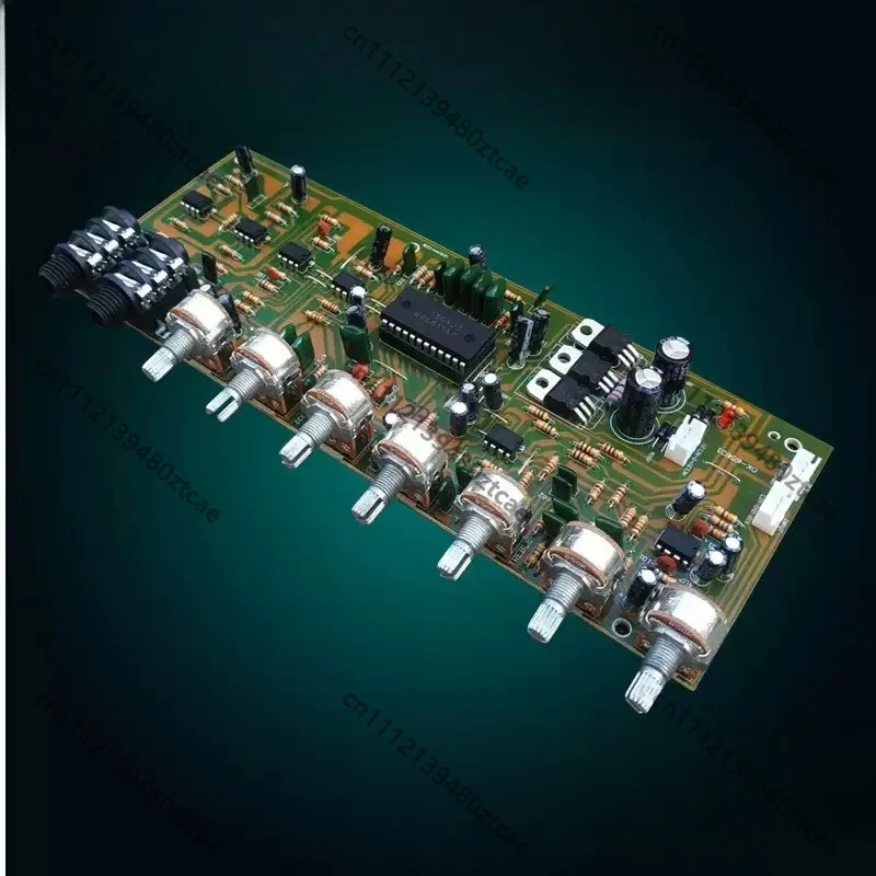Audio Preamp Tone Control Module Built-in Karaoke Reverberation Circuit Board For KTV Speaker Amplifier System Upgrade view 2
