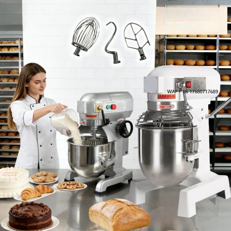 Batedeira Profissional Planetaria Para Bolo De Industrial Cookie 25kg Bancada Smart Eletrica 10l 10 12 20 Litros B-60 Food Mixer