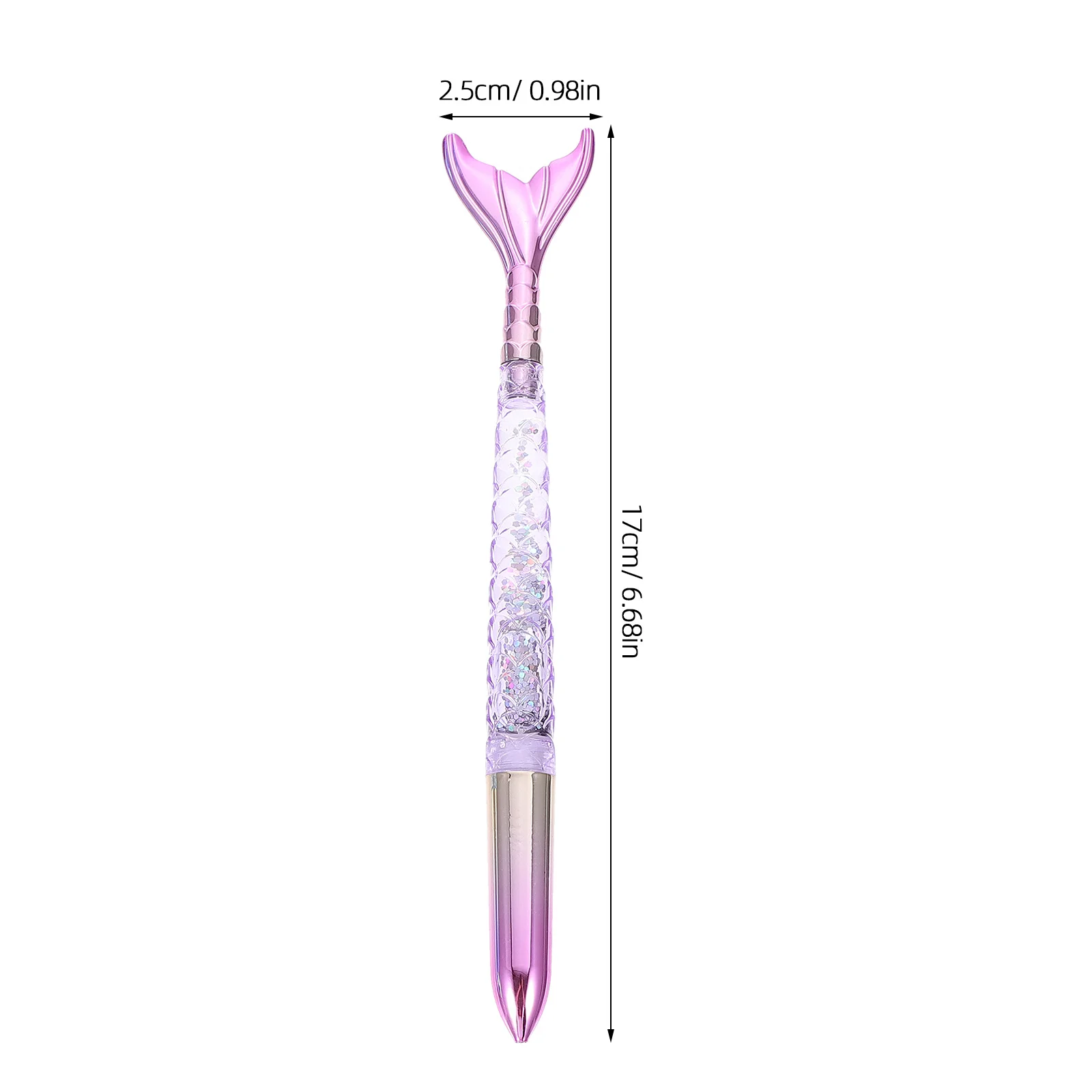 4 قطعة قلم حبر جاف حورية البحر 0.5 مللي متر أسود 1.0 مللي متر أزرق طرف مزدوج جل أقلام لكتابة الرسم القرطاسية الاطفال الطلاب القلم #5