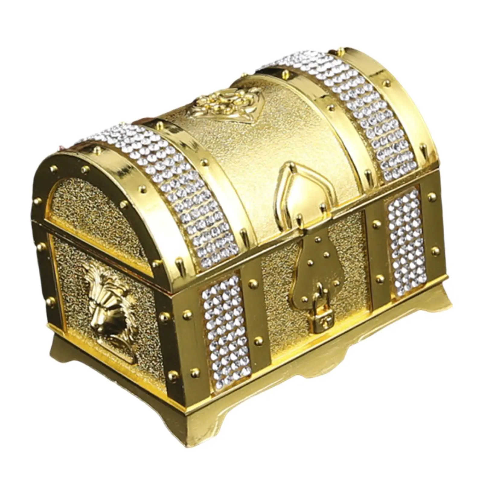 Jewelry Storage Box Classic Portable Aesthetic Charms Lightweight Jewelry Casket for Drawing Room Dorm Desktop Dresser Bedroom