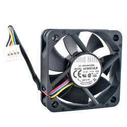 AFB0512LB 5cm 50x50x15mm 50mm fan DC12V 0.11A Double ball bearing 4pin Cooling fan for Power supply chassis CPU