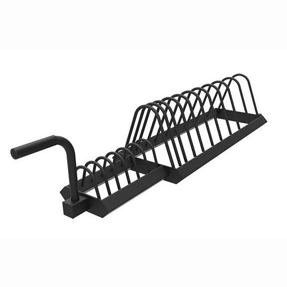 

Black Dumbbell & Barbell Plate Rack Durable Gym Storage Organizer Equipment
