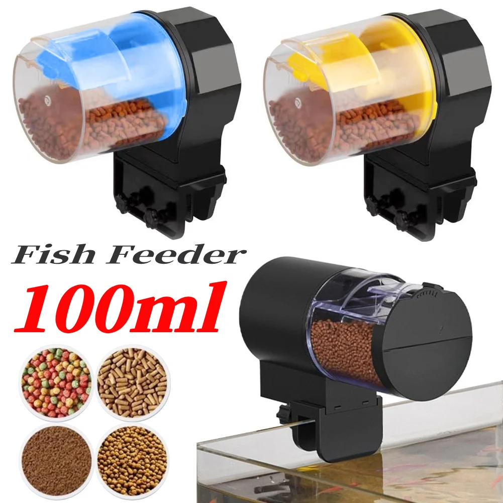 Alimentador automático para pecera, gran capacidad, Control inteligente, alimentador de peces, dispensador de comida para peces para acuario y tanque de tortugas