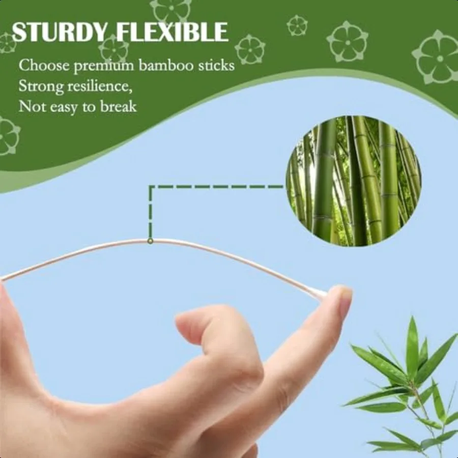 6 inch Long Cotton Swabs in Storage Box 500PCSBamboo Sticks Highly Absorbent Tipped Applicators for Makeup Gun Cleaning Pet Car