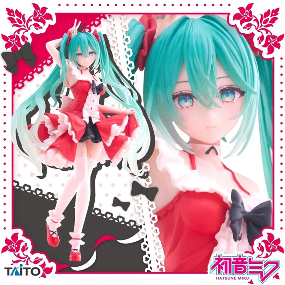 20CM Hatsune Miku Anime-Figur Niedliche Anime-Miku-Figur in Stehposition PVC-Actionfigur Kawaii Cartoon-Modell Spielzeug Geburtstagsgeschenk