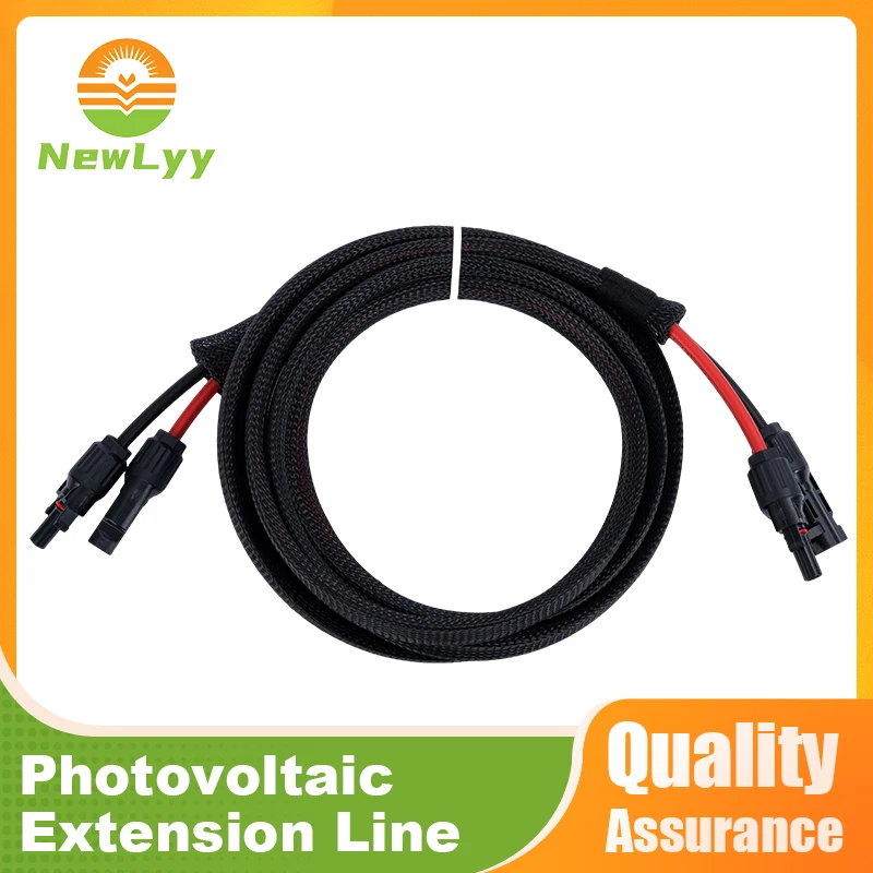 10AWG 12AWG Braided Solar Extension Cable PV Wire for Solar Panel System RV Boat Marine