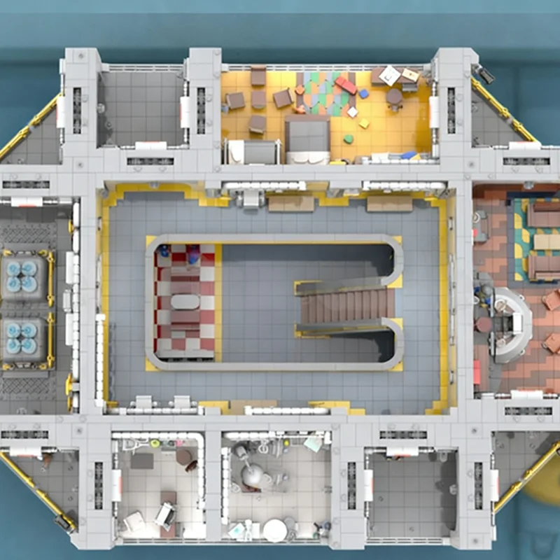 10988 pçs moc pacote fallout 4 vault 8 quartos 2 cidade modelo blocos de construção arquitetura presente natal brinquedos educação tijolo crianças