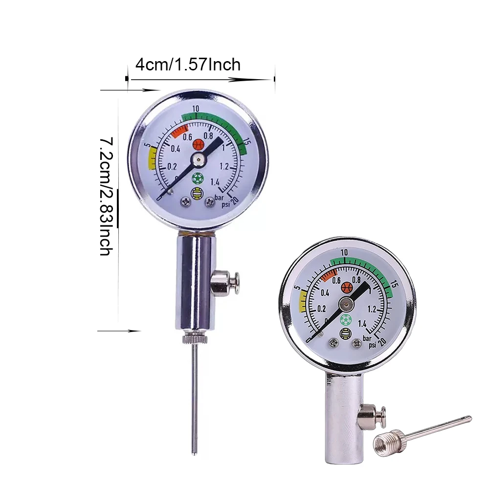 축구 배구 농구 심판 공기 수축이 있는 경기 공에 대한 특정 공 압력 게이지 압력 테스트