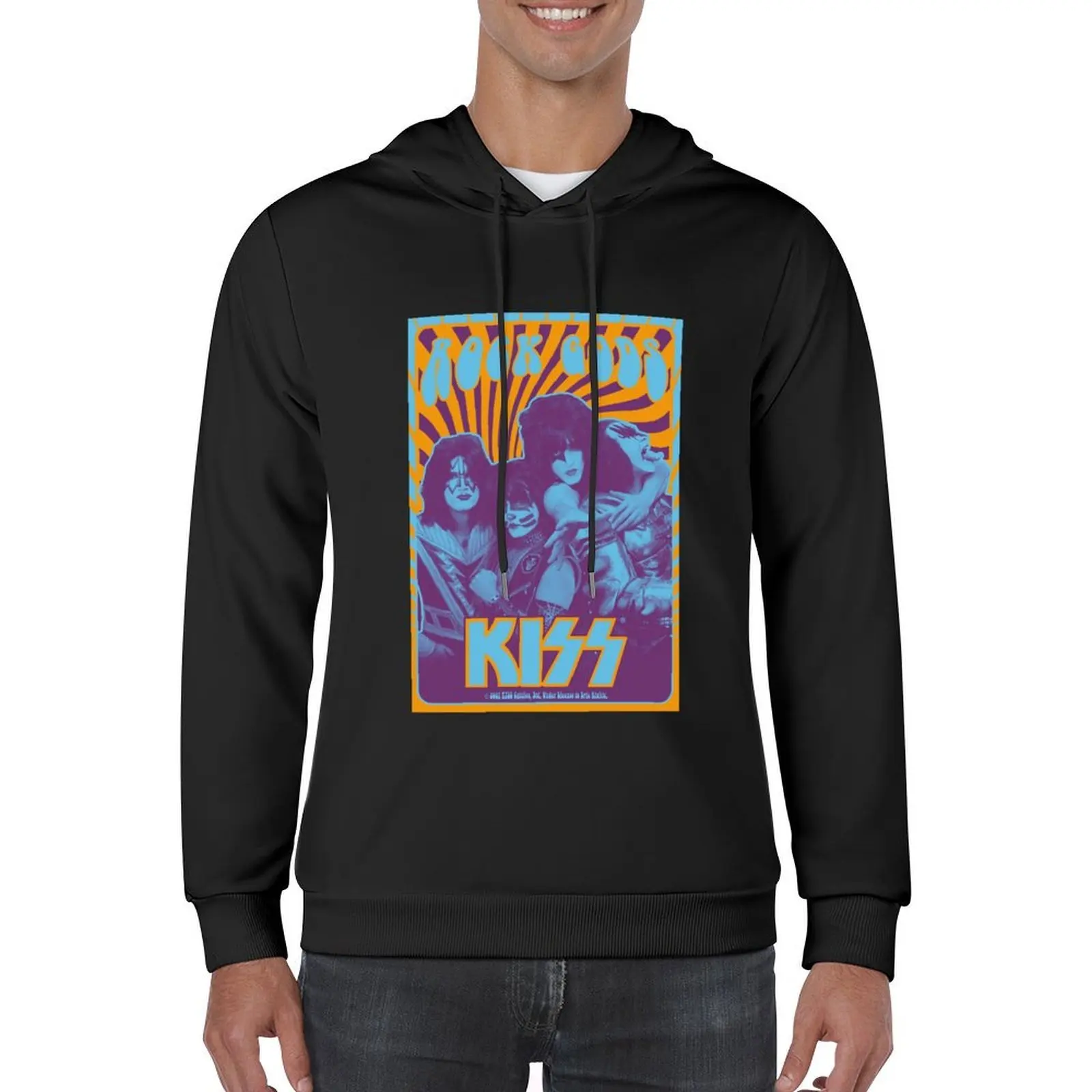 KISS Band - Vintage, Retro, Psychedelic Hoodie men's clothes men clothes men's coat korean clothes tracksuits