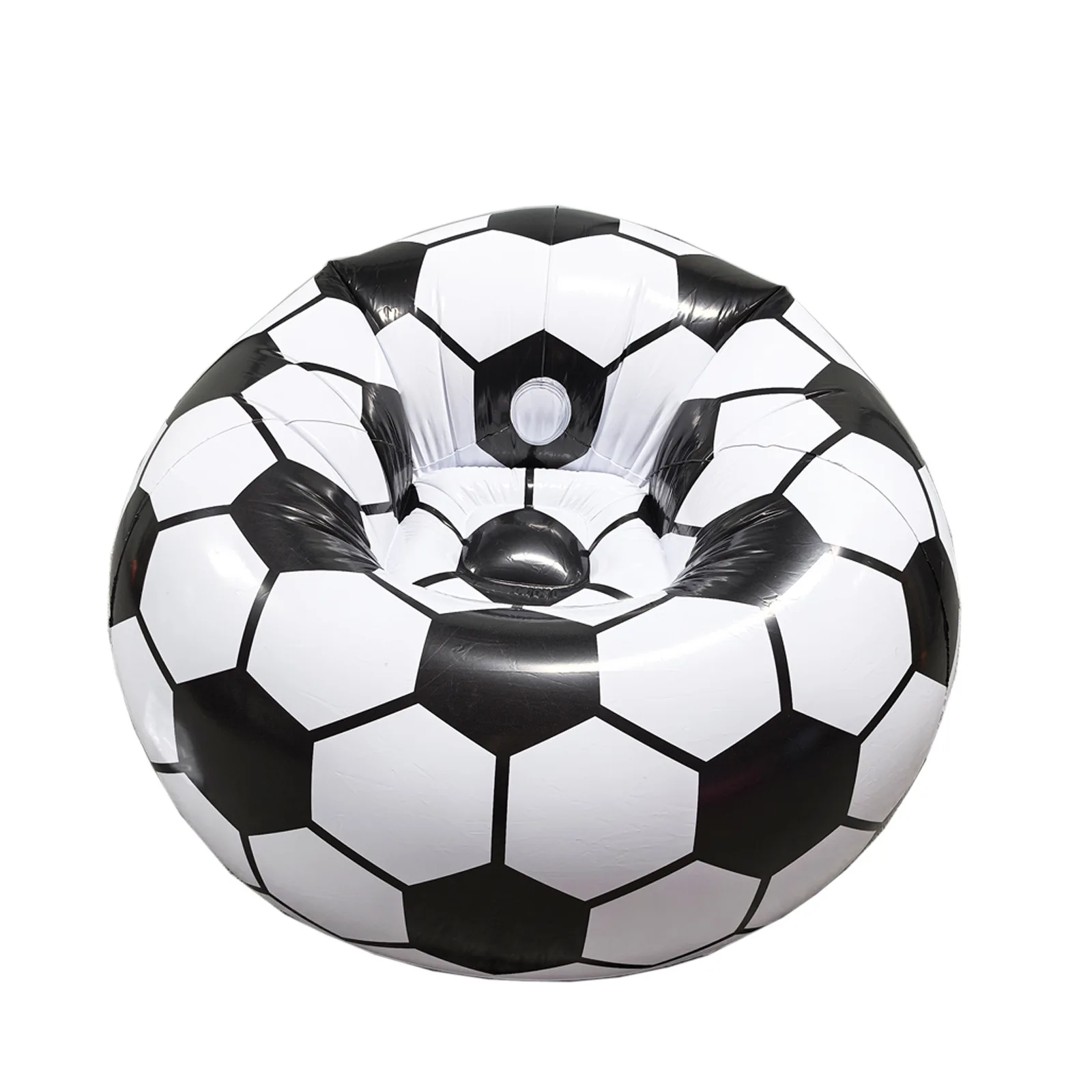 سميكة بولي كلوريد الفينيل كرة قدم قابلة للنفخ كرسي طوي الكبار أريكة بنمط حقيبة الفول أريكة استرخاء كرسي قابل للنفخ كرسي أريكة بنمط حقيبة الفول #2