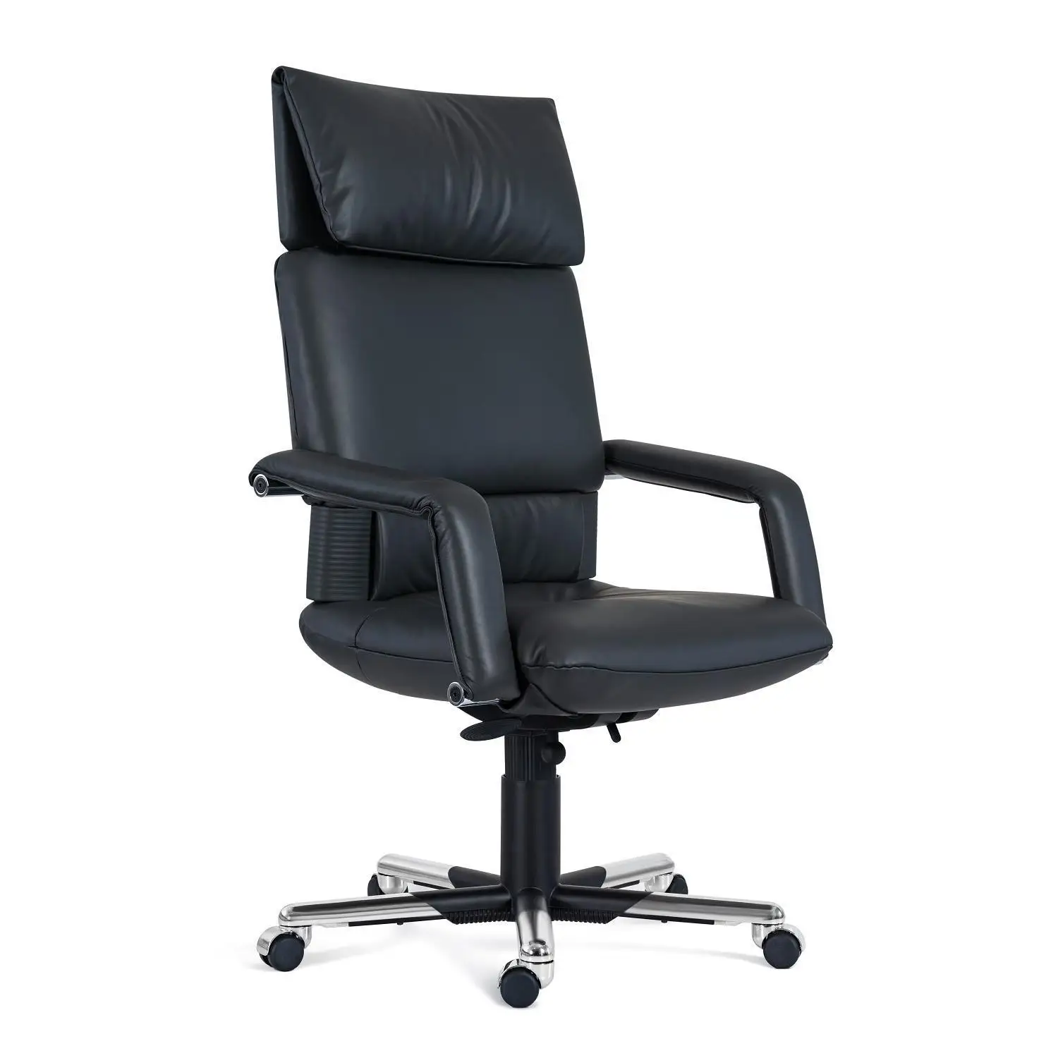 

Business boss chair, leather casual home, comfortable sedentary leather, light luxury office chair