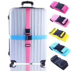 Travel Luggage Strap Adjustable Password Lock Packing Belt Baggage Secure Lock Anti-theft Luggage Strap Bundling Belt Packing