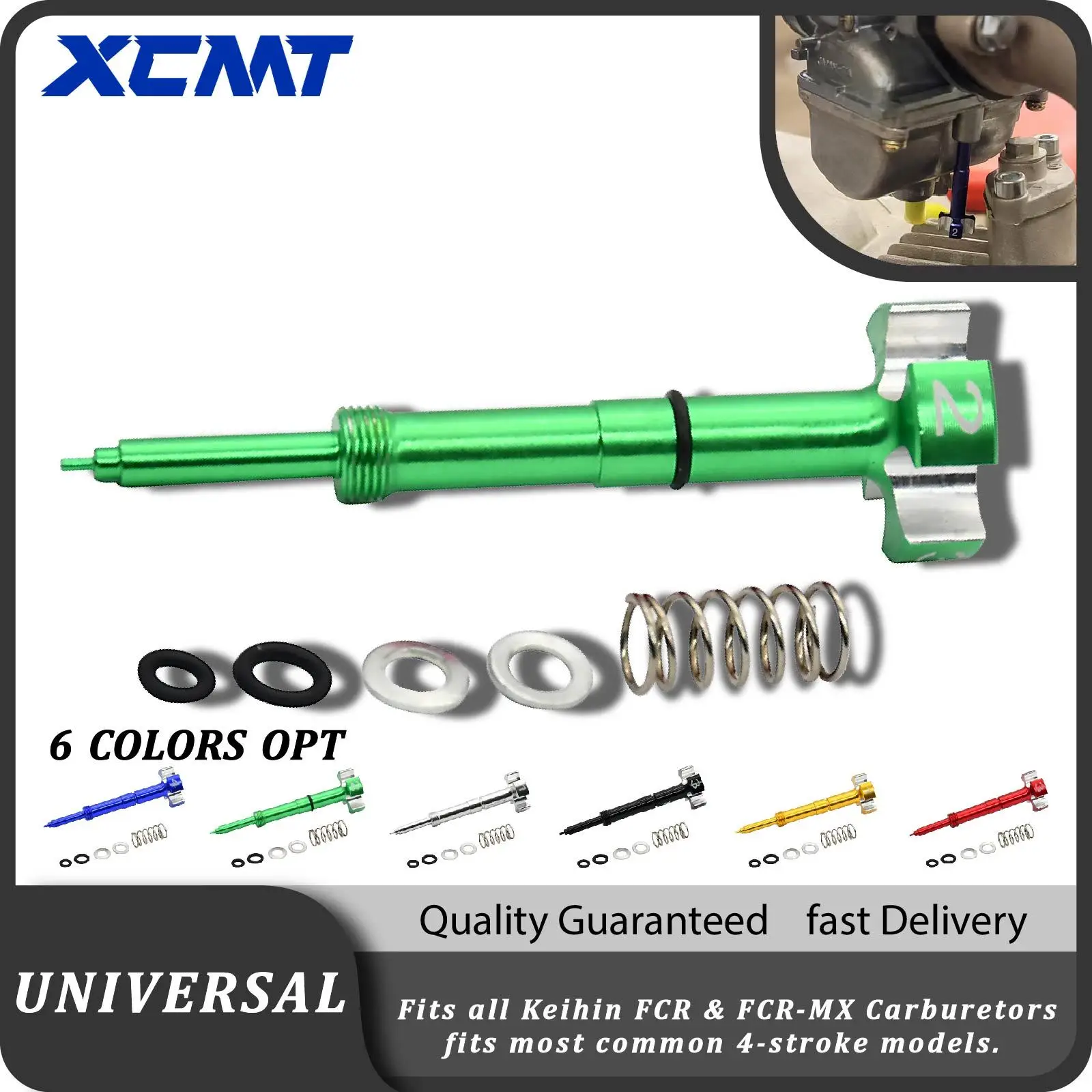 Motorcycle CNC Carburetor Easy Adjustable Air Fuel Mixture Screw For Yamaha YZ WR 250F 426F 450F 450 250F Aluminum Accessories