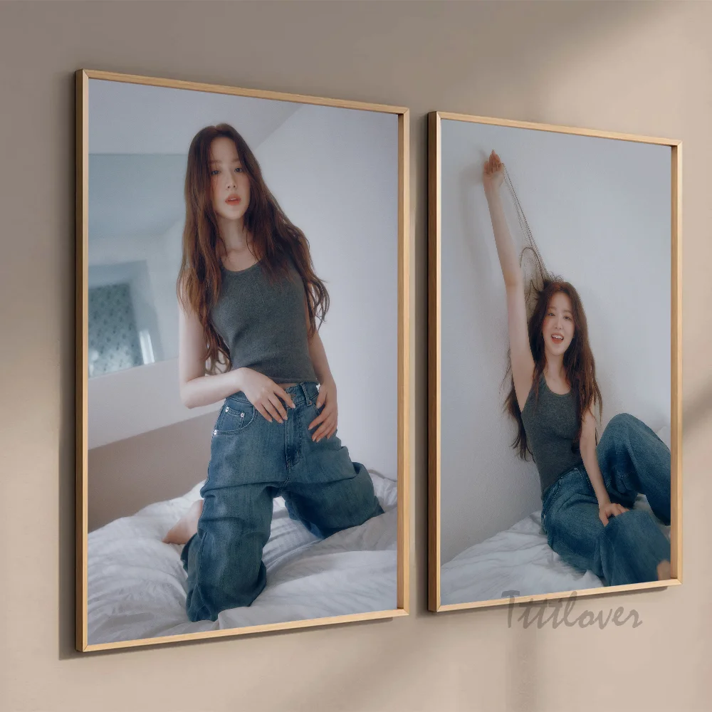 KPOP (G)I-DLE Yeh ShuHua Poster Stickers Art Wall Murals Decor Game Room Decor Gifts HD Painting